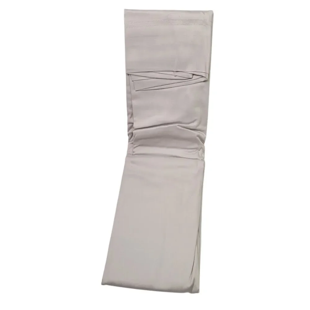Oake Cotton & Tencel Lyocell 300 Thread Count 2-Piece KING Pillowcase Light Grey